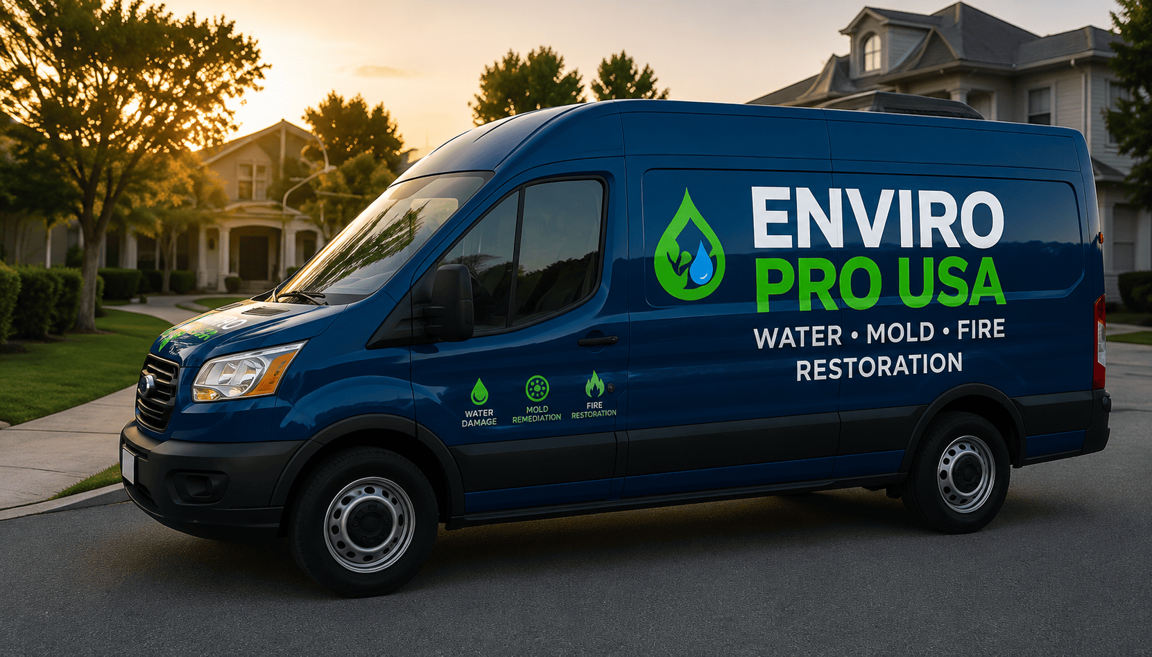 EnviroPro emergency restoration vehicle